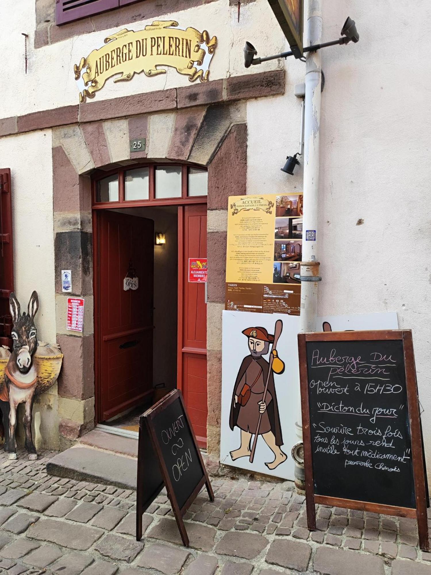 L'Auberge Du Pelerin - St Jean Pied De Port Saint-Jean-Pied-de-Port Dış mekan fotoğraf